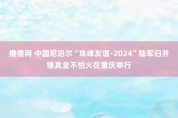 撸撸网 中国尼泊尔“珠峰友谊-2024”陆军归并锤真金不怕火在重庆举行