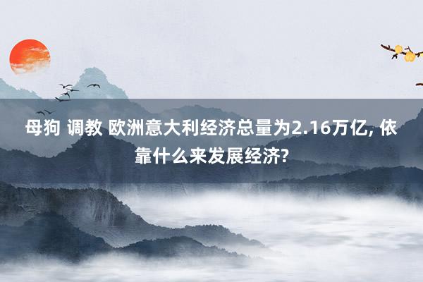 母狗 调教 欧洲意大利经济总量为2.16万亿， 依靠什么来发展经济?