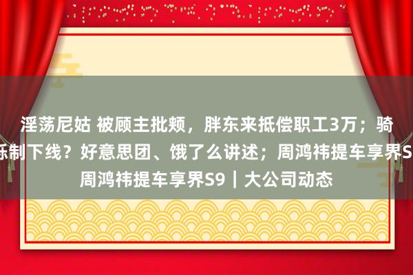 淫荡尼姑 被顾主批颊，胖东来抵偿职工3万；骑手过度跑单矍铄制下线？好意思团、饿了么讲述；周鸿祎提车享界S9｜大公司动态