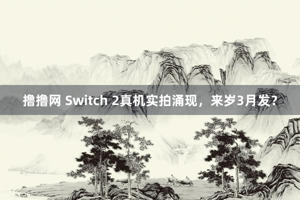 撸撸网 Switch 2真机实拍涌现，来岁3月发？